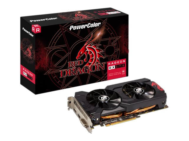 POWERCOLOR Radeon RX 570 Dual-Fan 4GB GDDR5 PCIe 3.0 Graphics Card