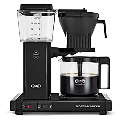 Technivorm Moccamaster 53941 KBGV Select 10-Cup Coffee Maker, Polished Silver, 40 ounce, 1.25l