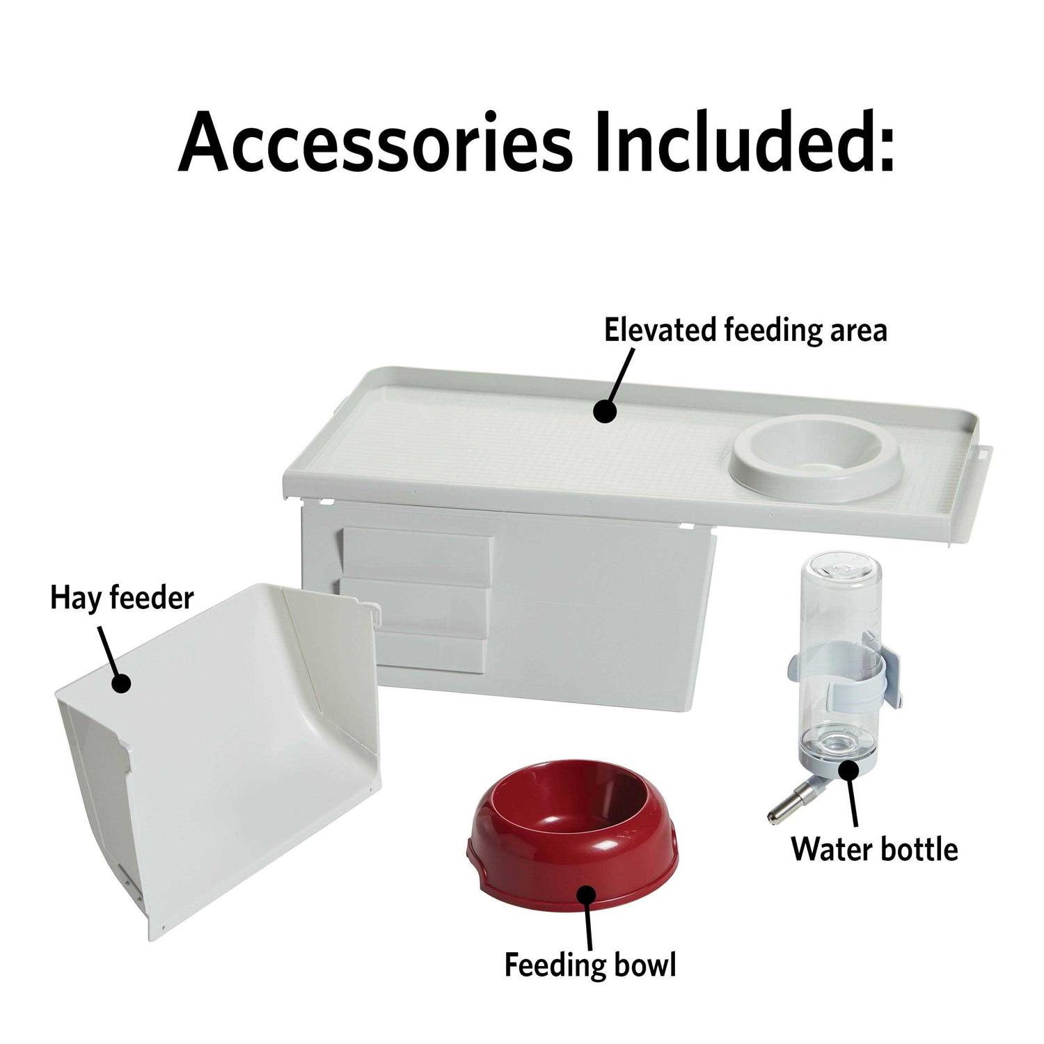 Midwest Homes for Pets Wabbitat Deluxe Rabbit Home - Pet Supplies online store