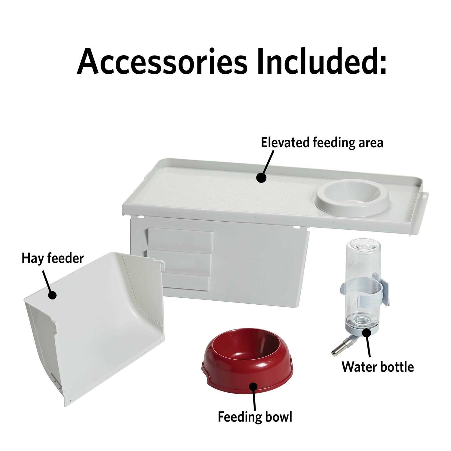 Midwest Homes for Pets Wabbitat Deluxe Rabbit Home - Pet Supplies online store
