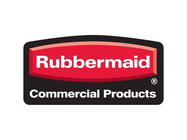Rubbermaid Commercial Slim Jim Front Step-On Trash Can, 13 Gallon, Black/Stainless Steel