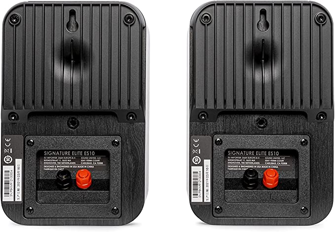 POLK AUDIO Signature Elite ES10 High-Resolution Surround , Stereo Speakers, (Pair of 2)