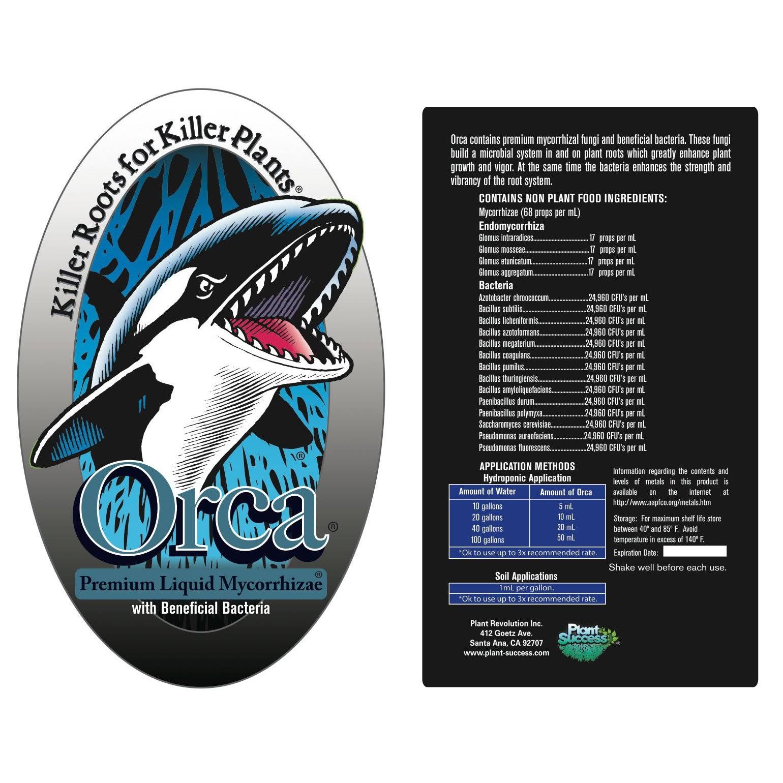 Plant Success Orca Liquid Mycorrhizae, 1 Gallon