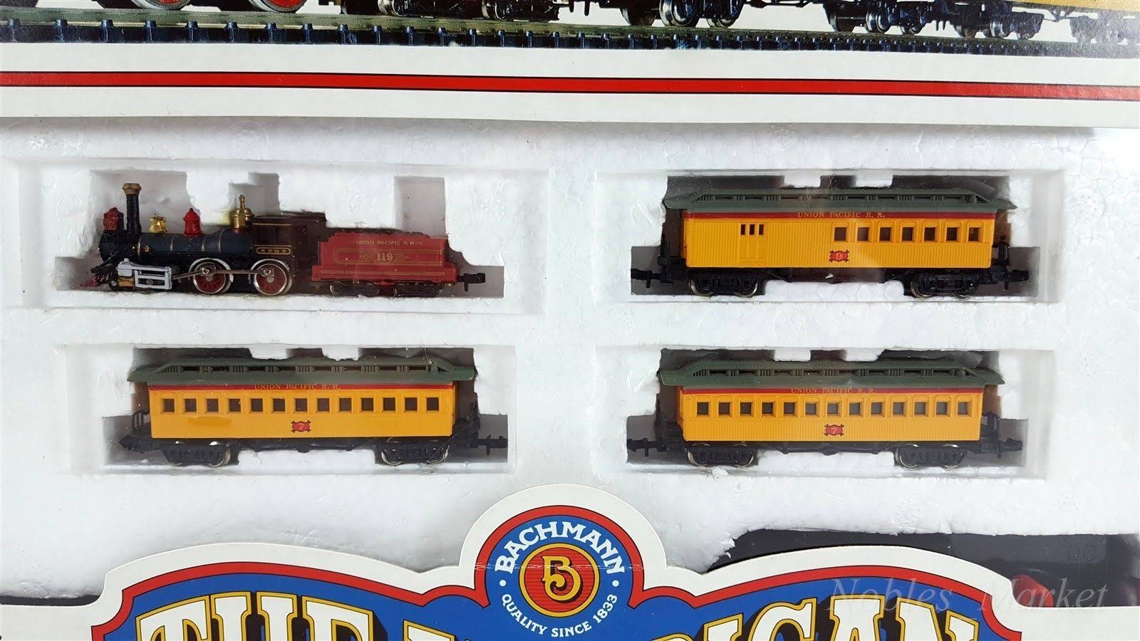 Bachmann The American N Scale Electric Train Set #24005 Union Pacific 4-4-0