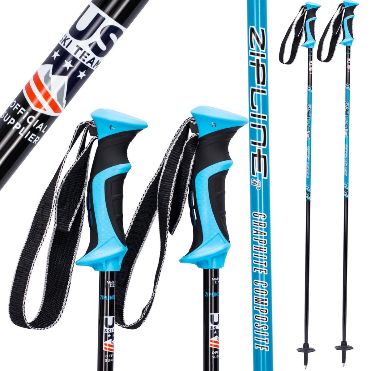 Lollipop 14.0 Graphite Composite Ski Poles