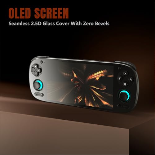 Retroid Pocket 5 Retro Handheld Game Console, 8+128G, 5.5-inch Touchscreen 1080p Portable Android Gaming Handheld with Adreno 650 GPU & WiFi 6/BT5.1