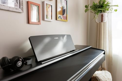 Yamaha Arius, 88-Key Weighted Action Digital Beginner and Intermediate Players, Dynamic Response, Grand Piano Sound, 3-Pedal Unit, Upright Design