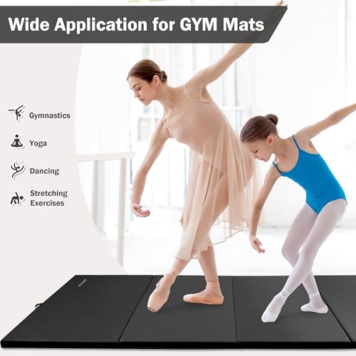 Extra Thick Folding Exercise Gymnastics Mat