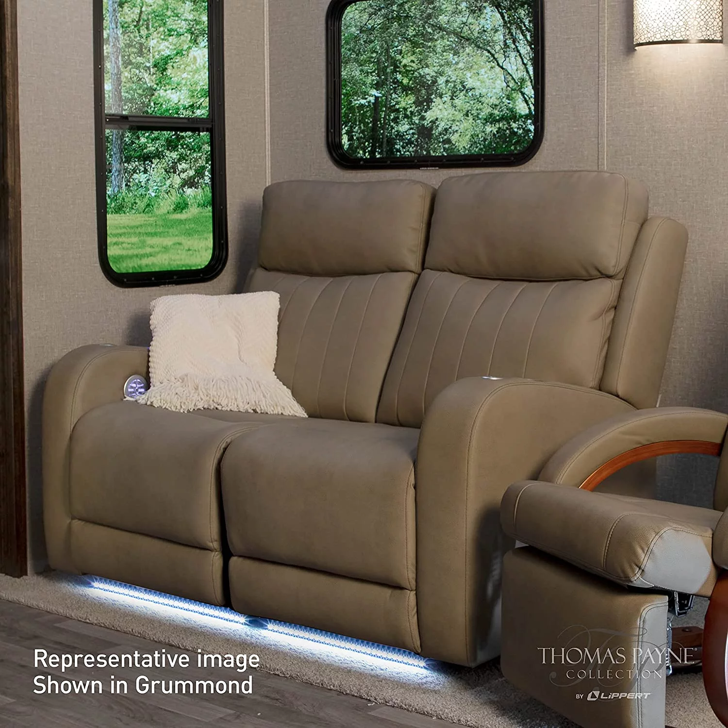 Thomas Payne Seismic Series Theater Seating Collection Right Hand Recliner For