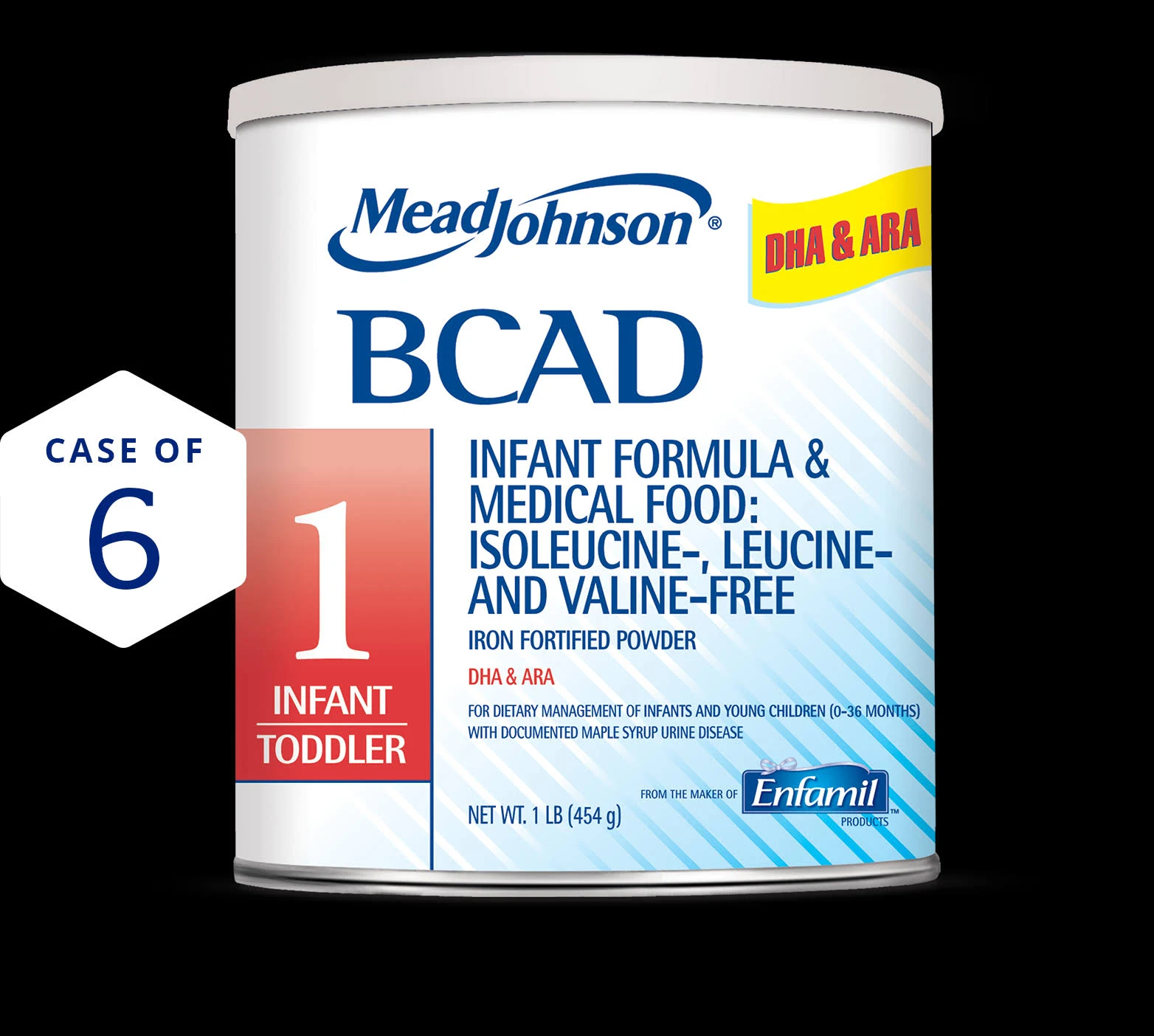 Enfamil BCAD 1 Metabolic Powder | 1 lb Can