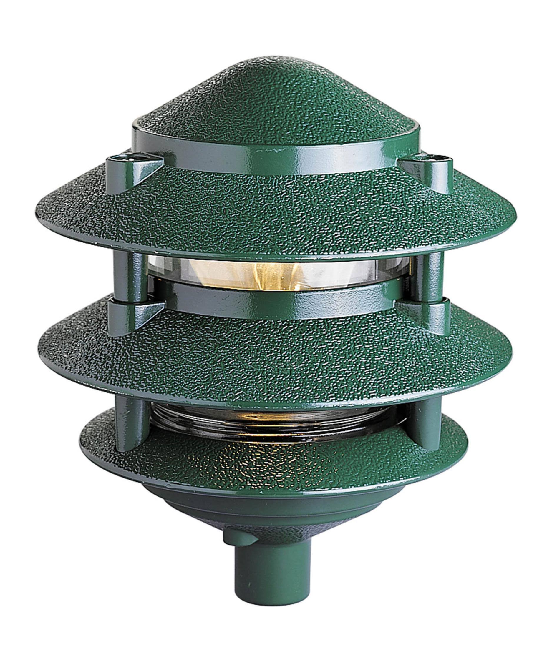 Progress Lighting P5204-38 Pagoda 1-Light Landscape (Green)