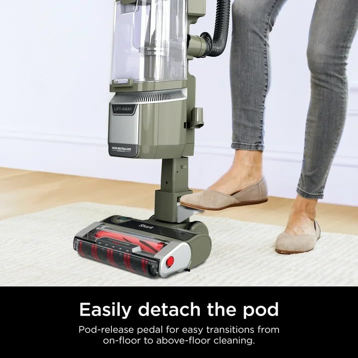 Shark LA702 Rotator Pet Lift-Away ADV Upright Vacuum (Sage) - Smart Home Appliances