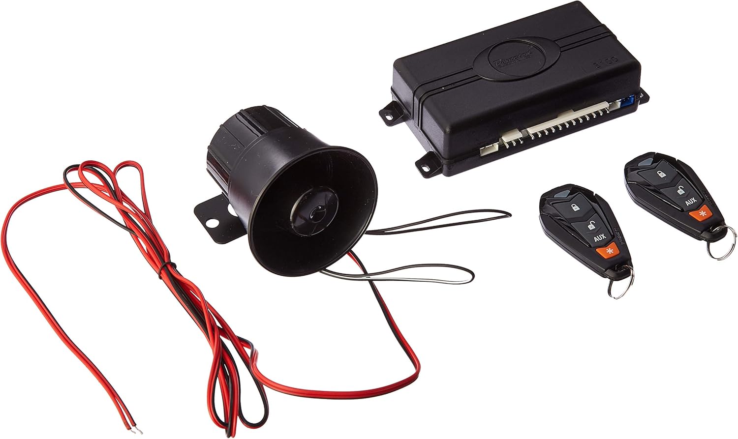 Viper 350 PLUS 3105V 1-Way Car Alarm Keyless Entry,BLACK