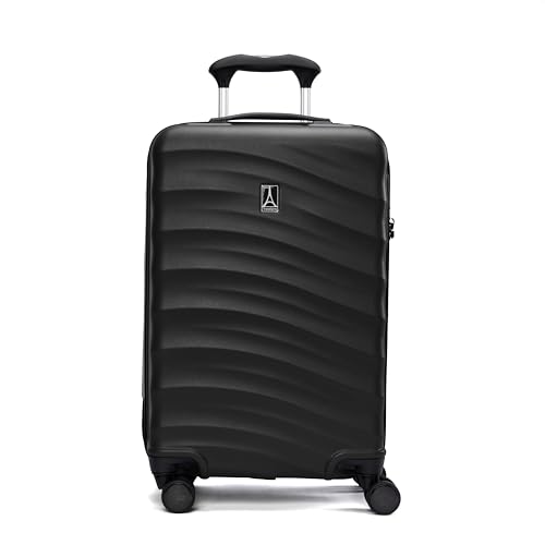 Travelpro Maxlite Air V2 Hardside Expandable Carry on Luggage, 8 Spinner Wheels, Lightweight Hard Shell Suitcase, TSA lock, Black, Carry On 21-Inch