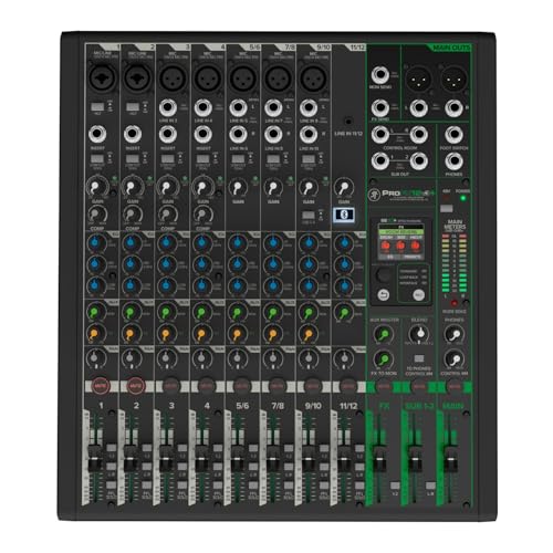 Mackie ProFX10 Go Battery-powered 10-channel Mixer with USB and Enhanced Effects