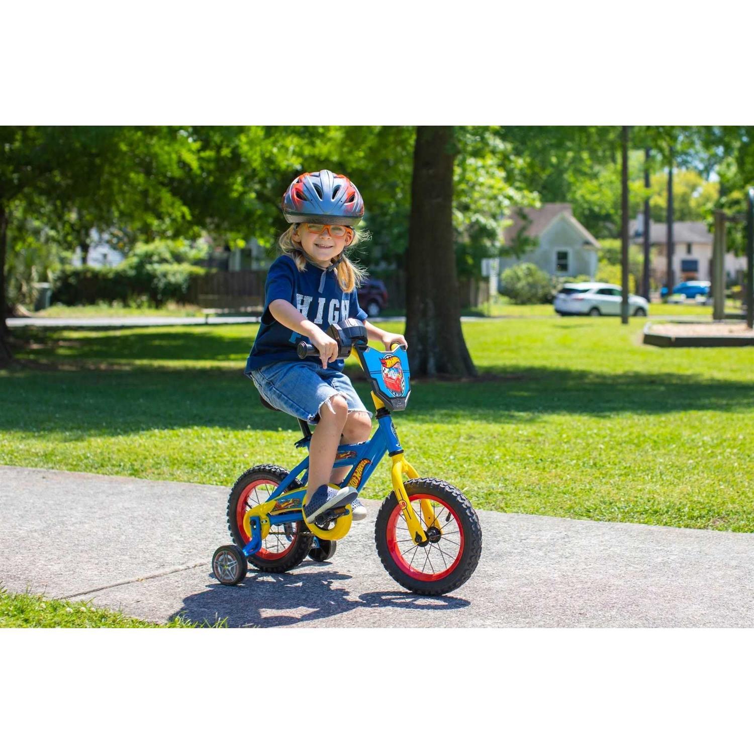 Dynacraft Hot Wheels 12-inch Boys BMX Bike for Child 3-5 Years - Sports Supplies Online Store