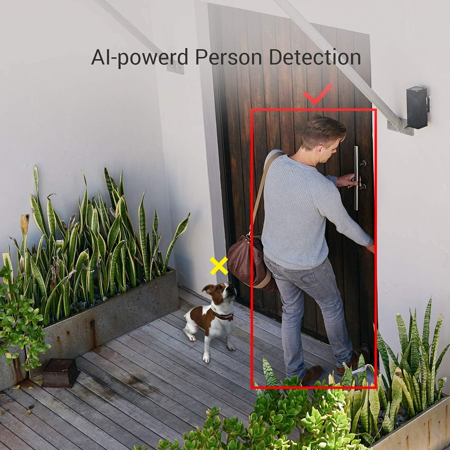 EZVIZ Security Outdoor PT Camera, 1080P, 360° Rotation View, 100ft Night Vision, Pan/Tilt/Digital Zoom, H.265 Video Compression, Waterproof