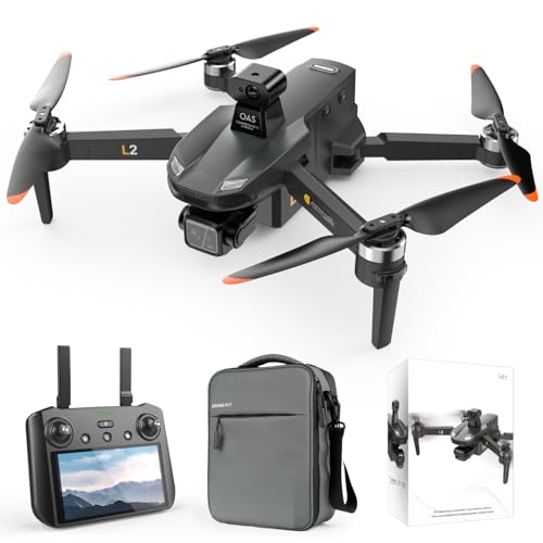 Upgraded Drones with Camera for Adults 4k Long Distance Long Battery, Professional Tablet Touch Screen Remote Drone, 360&deg; Obstacle Avoidance