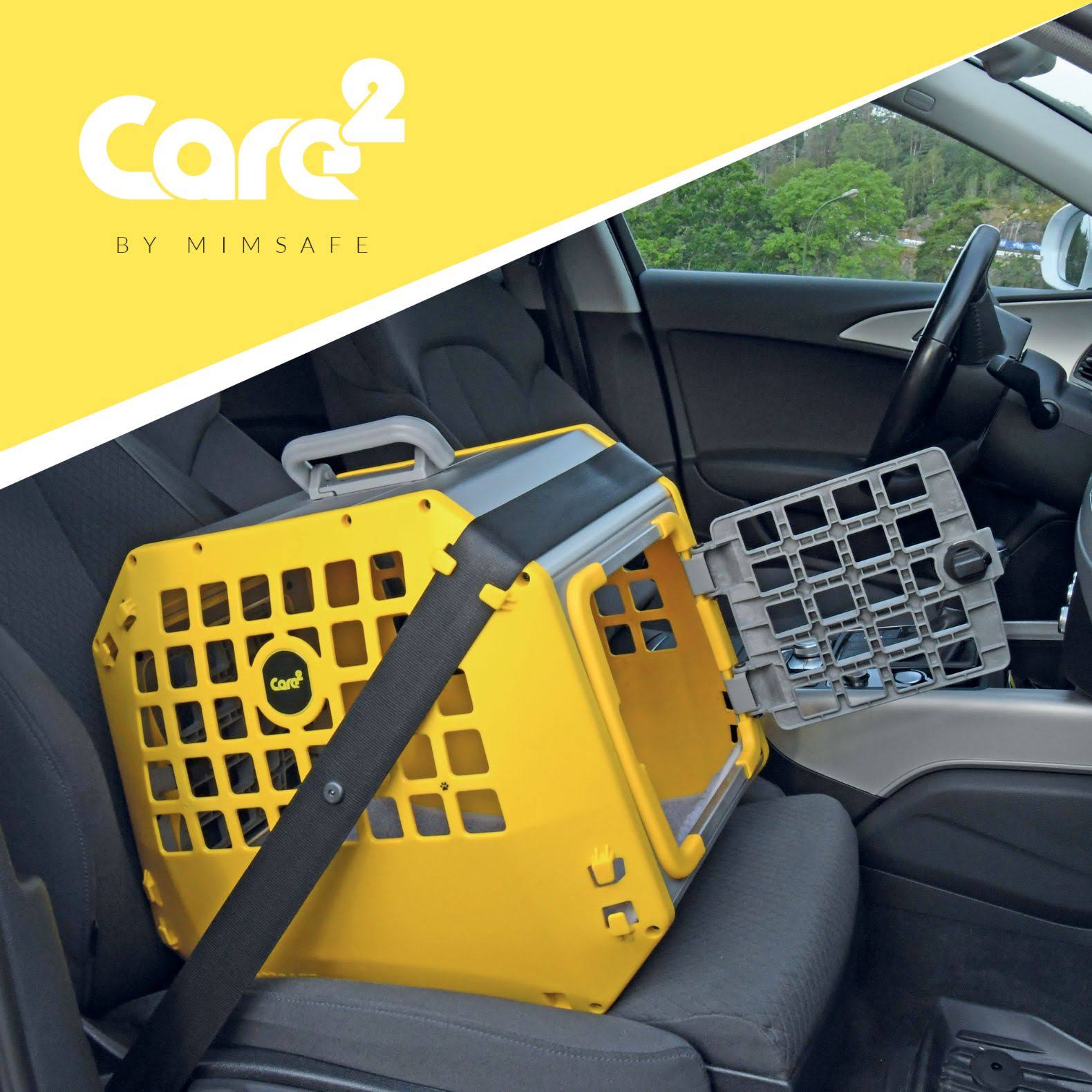 4x4 North America MIM Care2 Pet Carrier, Large / Grey