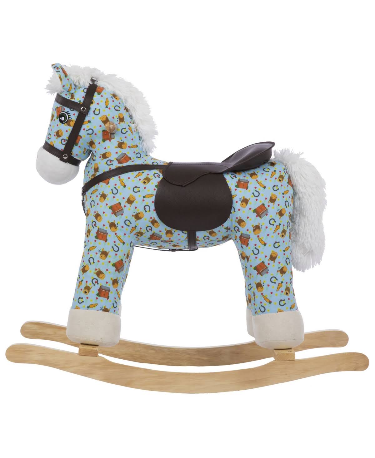 Rockin Rider Casey Rocking Horse, Blue