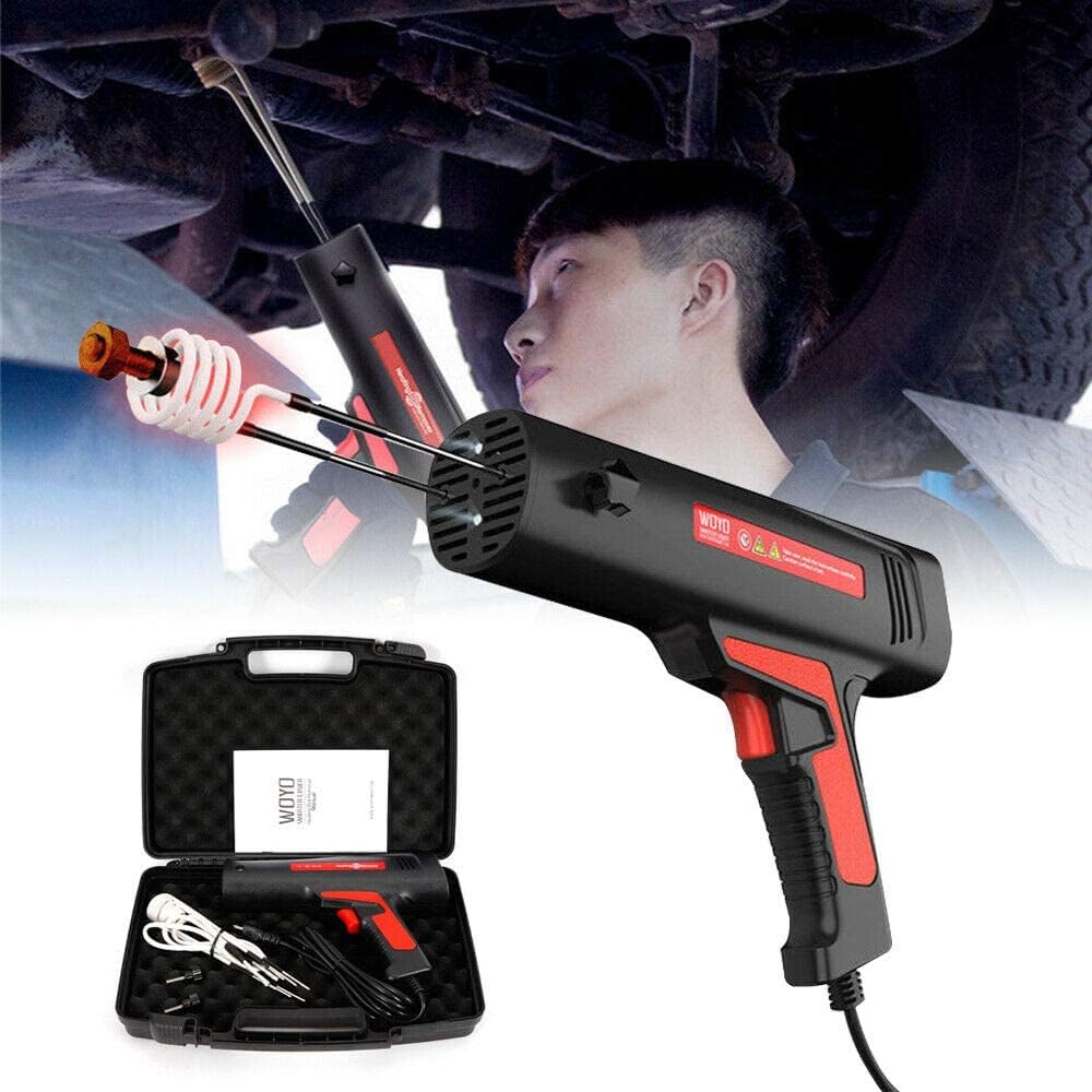 Bolt Remover 110V 50/60Hz Induction Heating Bolt Remover Tool Multifunction Magnetic Induction Heater Car Truck Flameless Heat Body Repair Tool