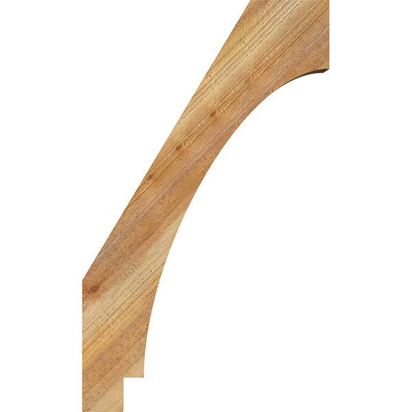 4x22W x 18x22D x 30x22H Imperial Rough Sawn Brace, Western Red Cedar