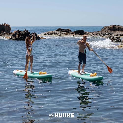 Inflatable Paddle Board for Adults with Accessories Included, Oar, Fins, Pump. Stand Up Paddleboard Great Stability and Resistance. 10’ x 33" x 5.9"