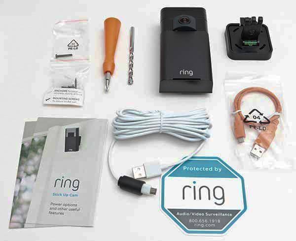 Ring Stick Up Cam Security Camera