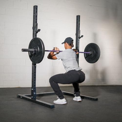 Titan Fitness T-3 Series Short Squat Stand 72" Reinforced J-Hooks