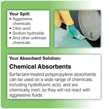 Brady SPC Absorbents SKA-ATK-GRNG Spill Kit, Universal
