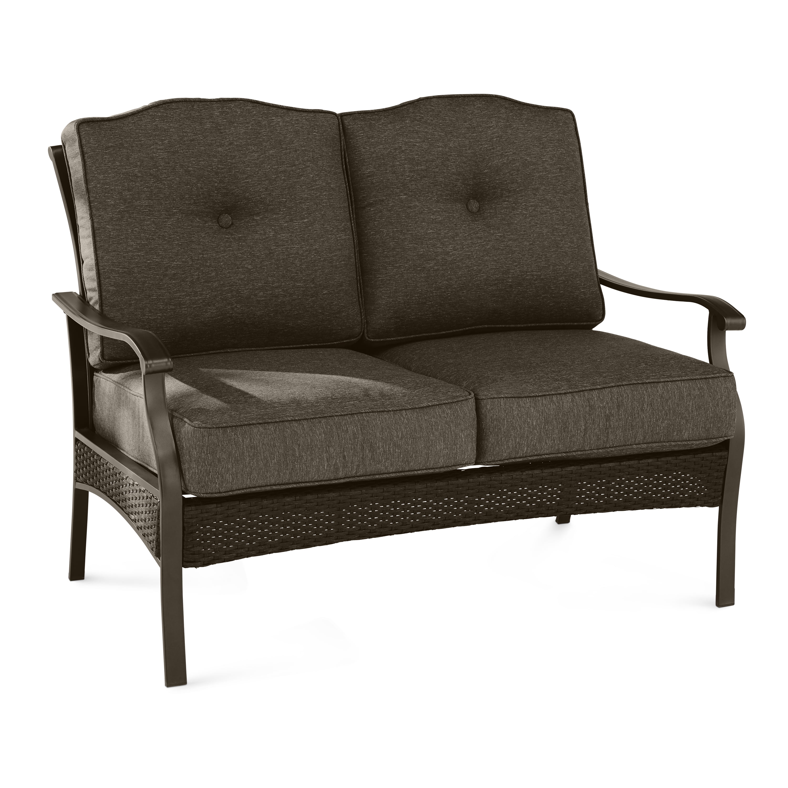 Better Homes & Gardens Providence 4-Piece Conversation Set, Gray - Curated Treasures Market