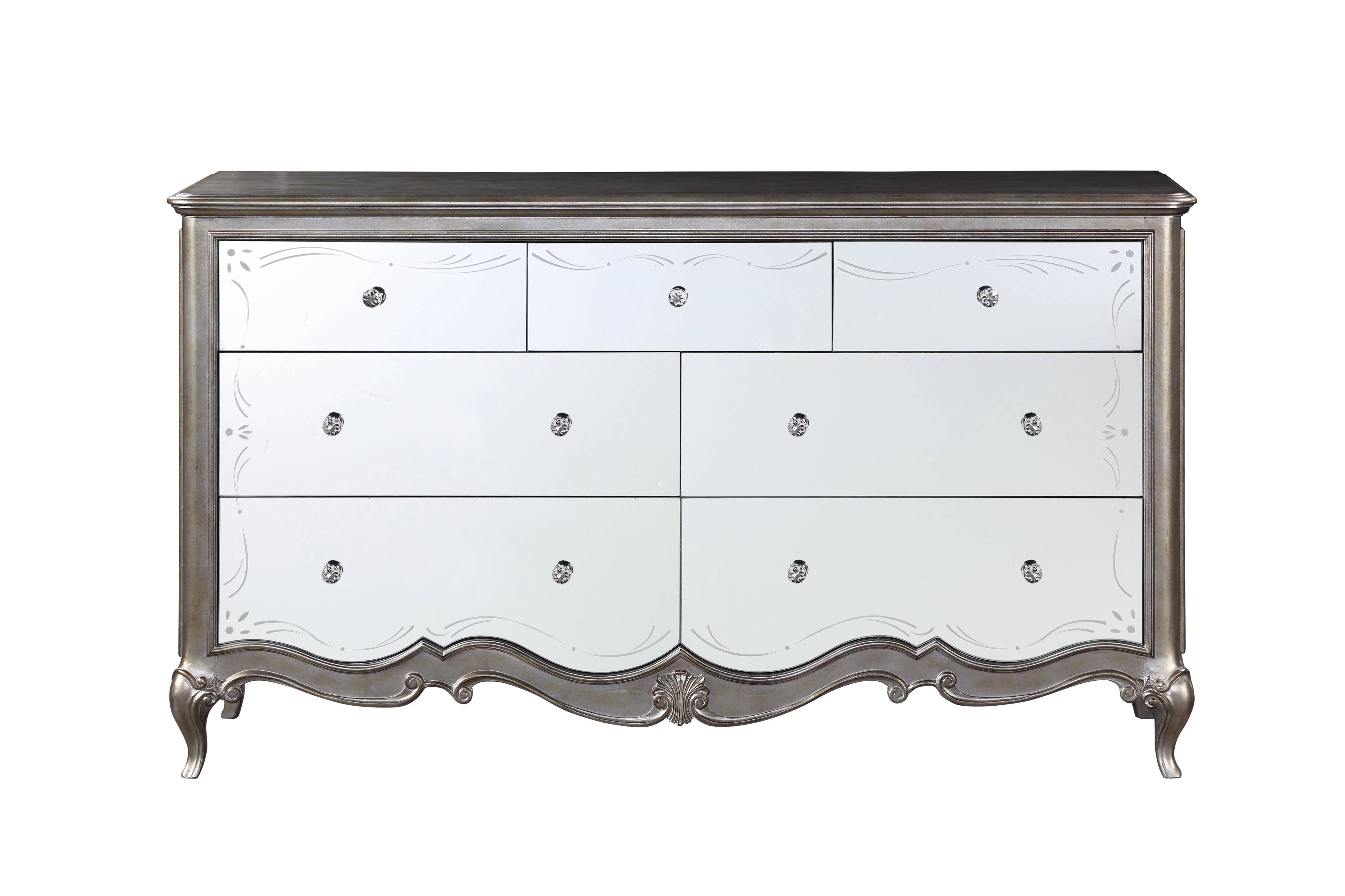 Esteban Dresser (Jewelry Box) in Antique Champagne