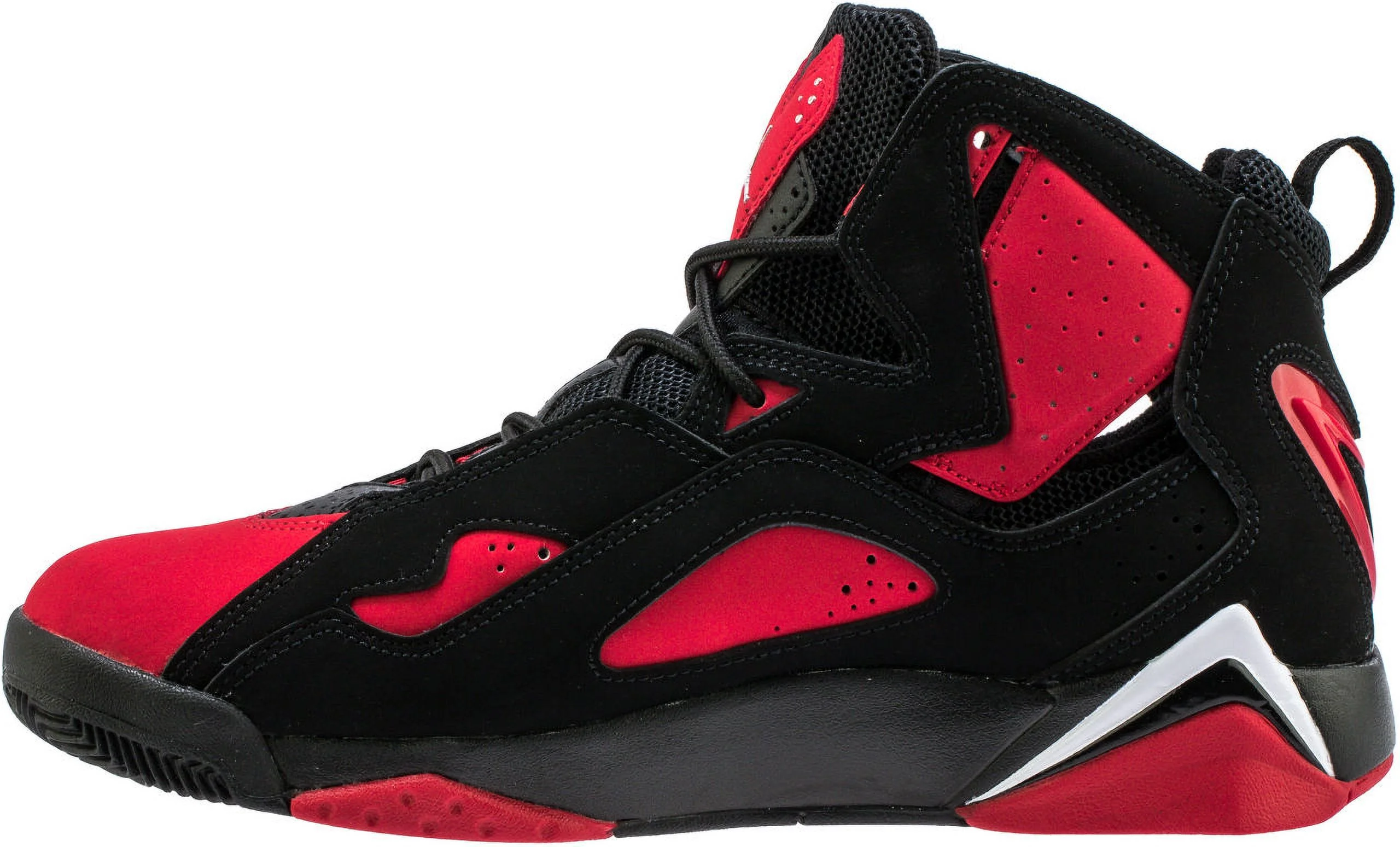 Jordan Men True Flight Black / Chrome-University Red CU4933-001, Size 8.5 US