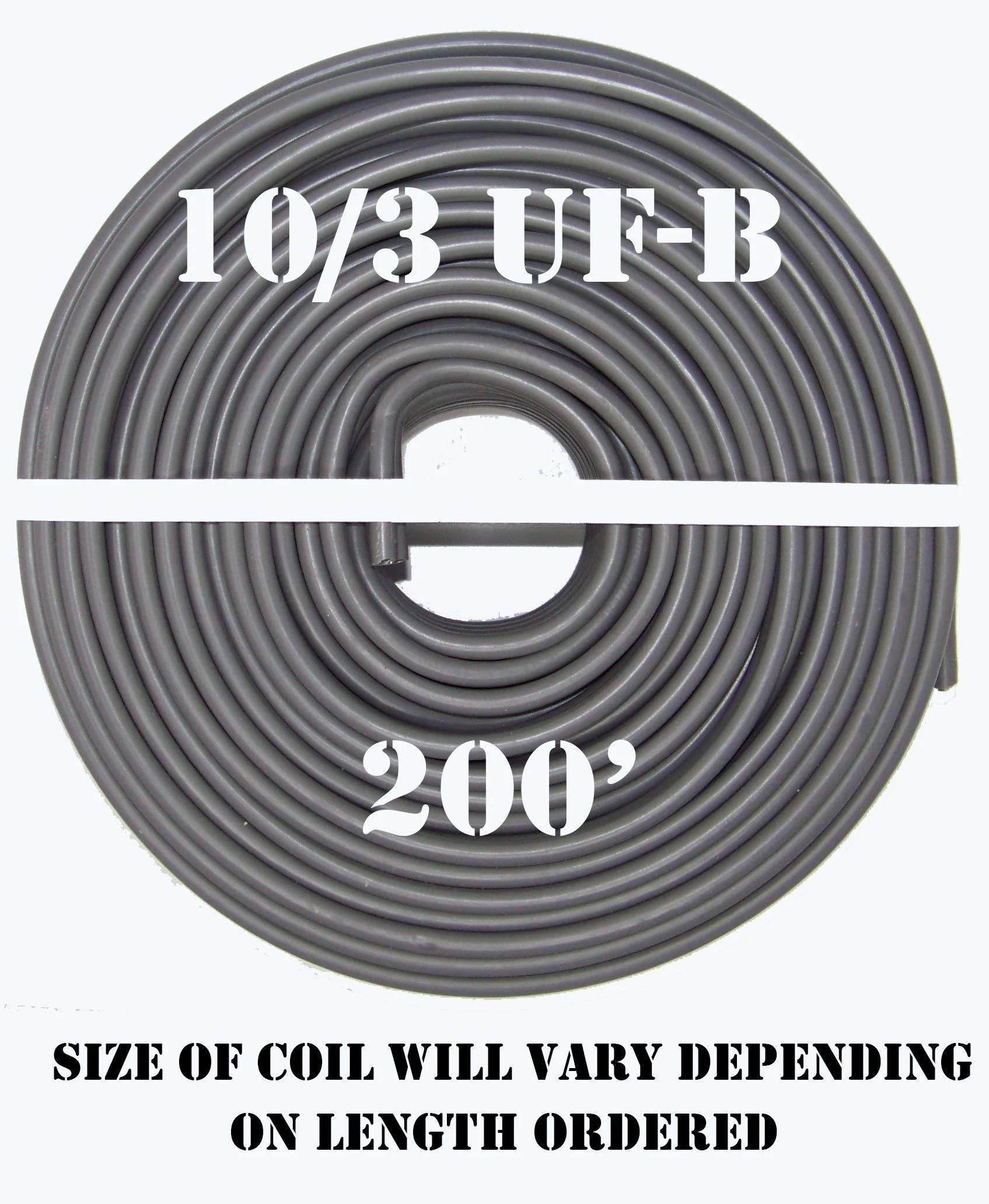 10/3 UF-B x 200& Southwire Underground Feeder Cable