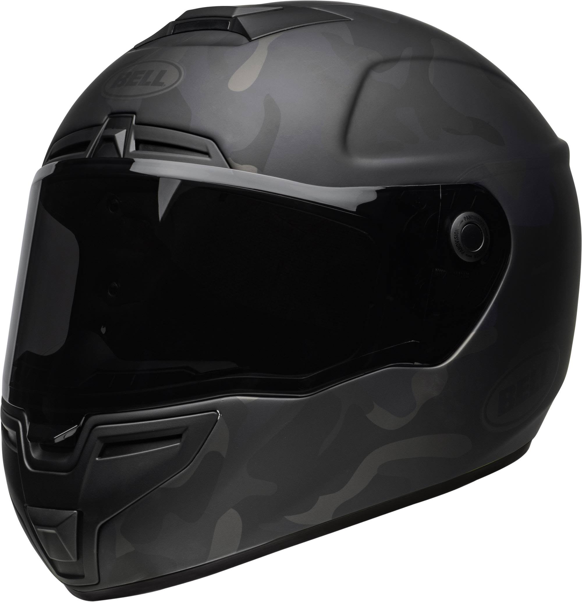 Bell SRT Helmet (Stealth Matte Black Camo - Large)