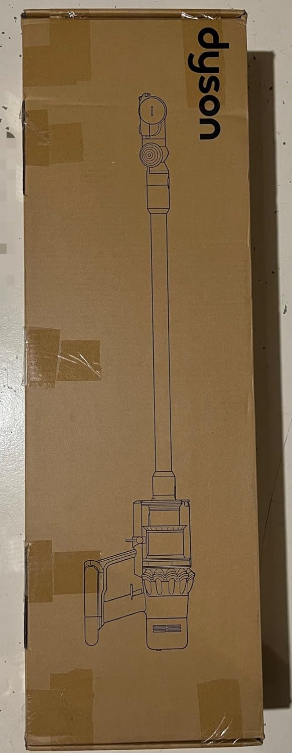 Dyson V10 Cordless Stick Vacuum Cleaner: 14 Cyclones, Fade-Free Power, Whole Machine Filtration, Hygienic Bin Emptying, Wall Mounted