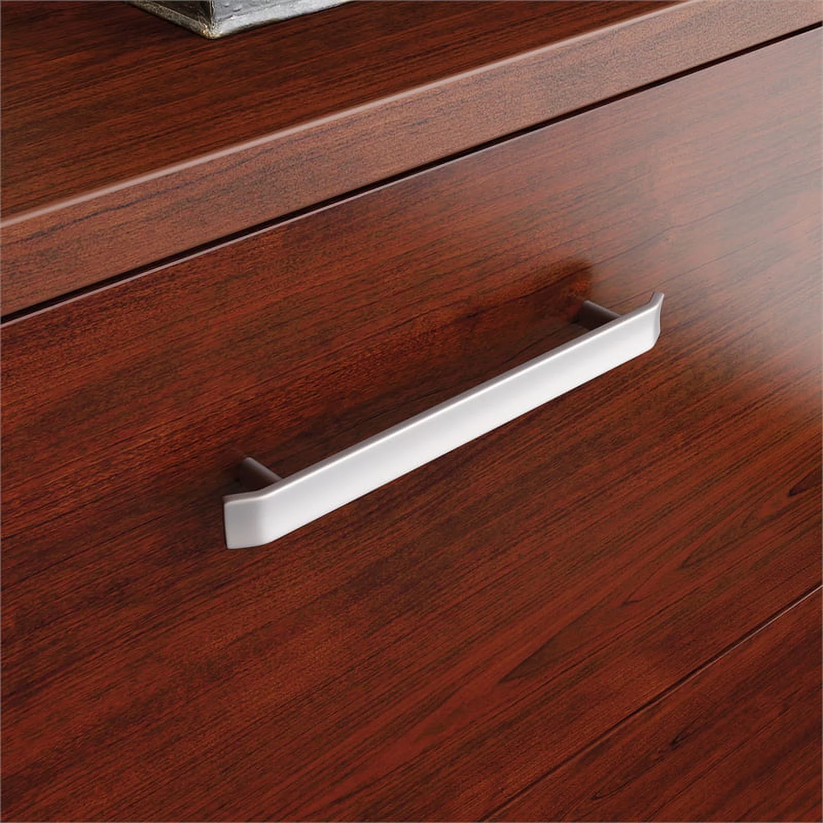 Pemberly Row Engineered Wood Lateral Filing Cabinet in Classic Cherry