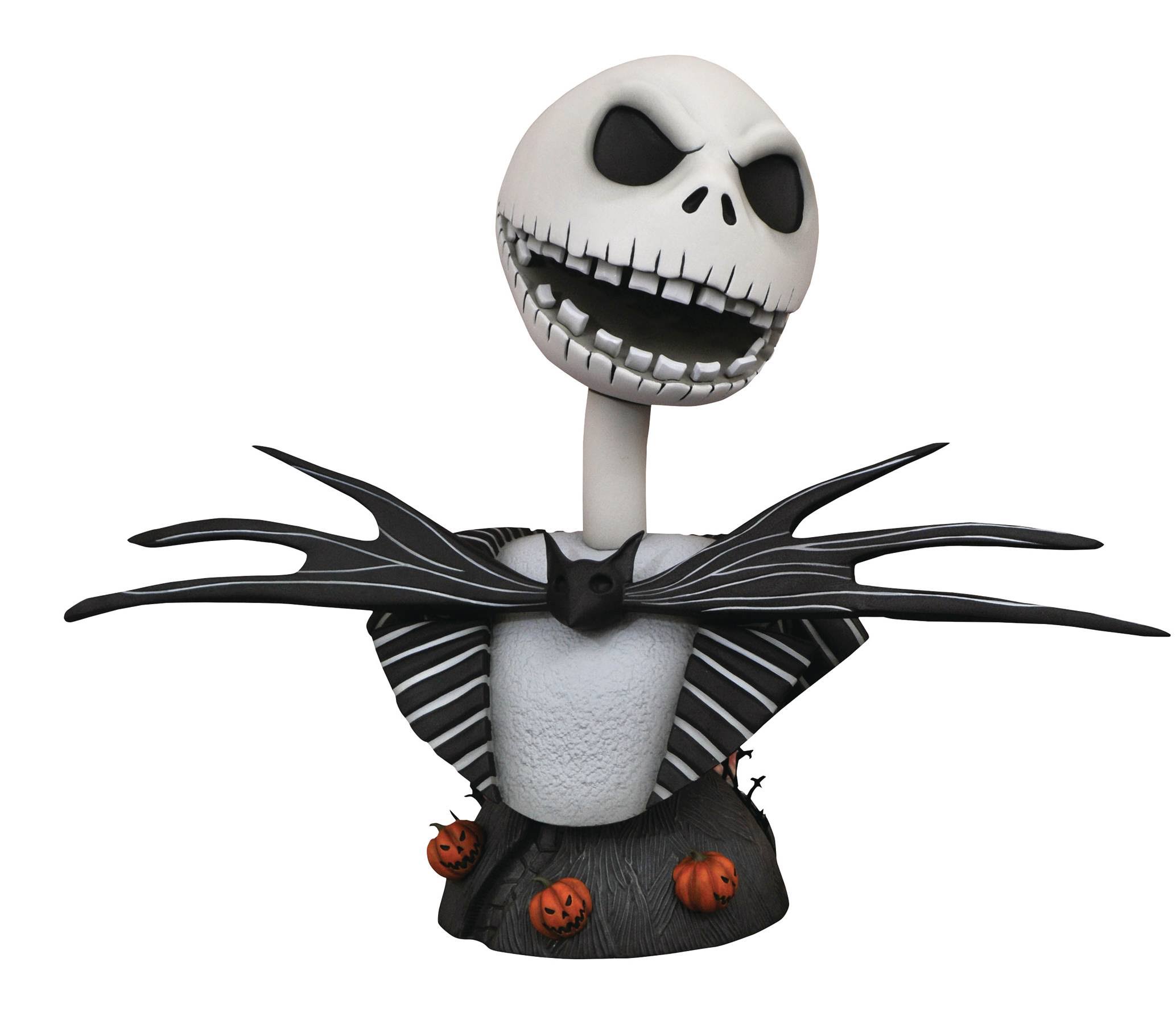 Nightmare Before Christmas Jack Skellington 1:2 Scale Bust
