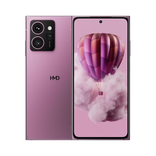 HMD Skyline 5G | Android 14 | Unlocked Smartphone | Dual SIM | US Version | 8/256GB | 6.55" 144Hz pOLED Screen | 108MP Triple Camera | 50MP Selfie