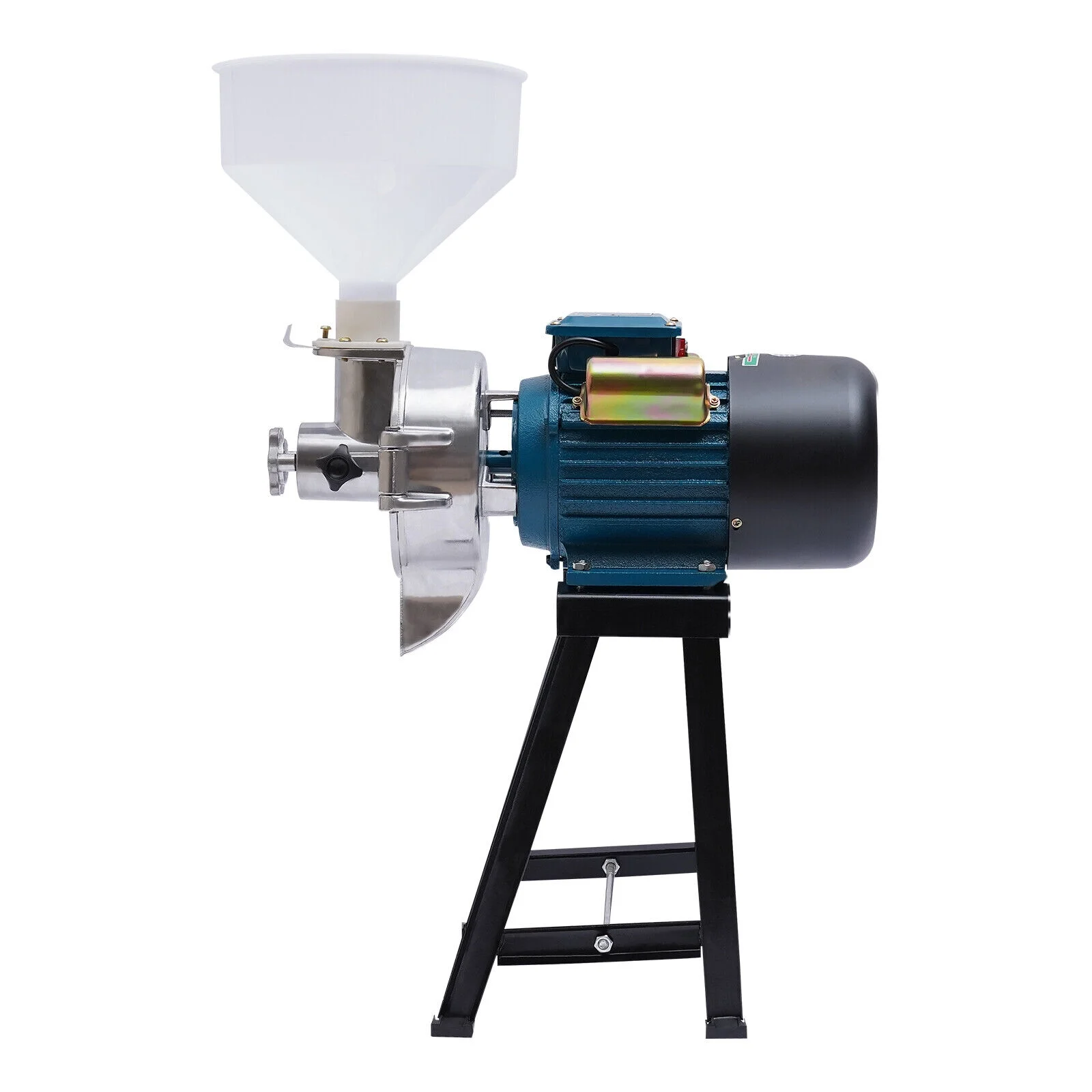 Fichiouy 2200W Electric Grinder Mill Grain Rice Corn Wheat Feed/Flour Wet Cereal Machine
