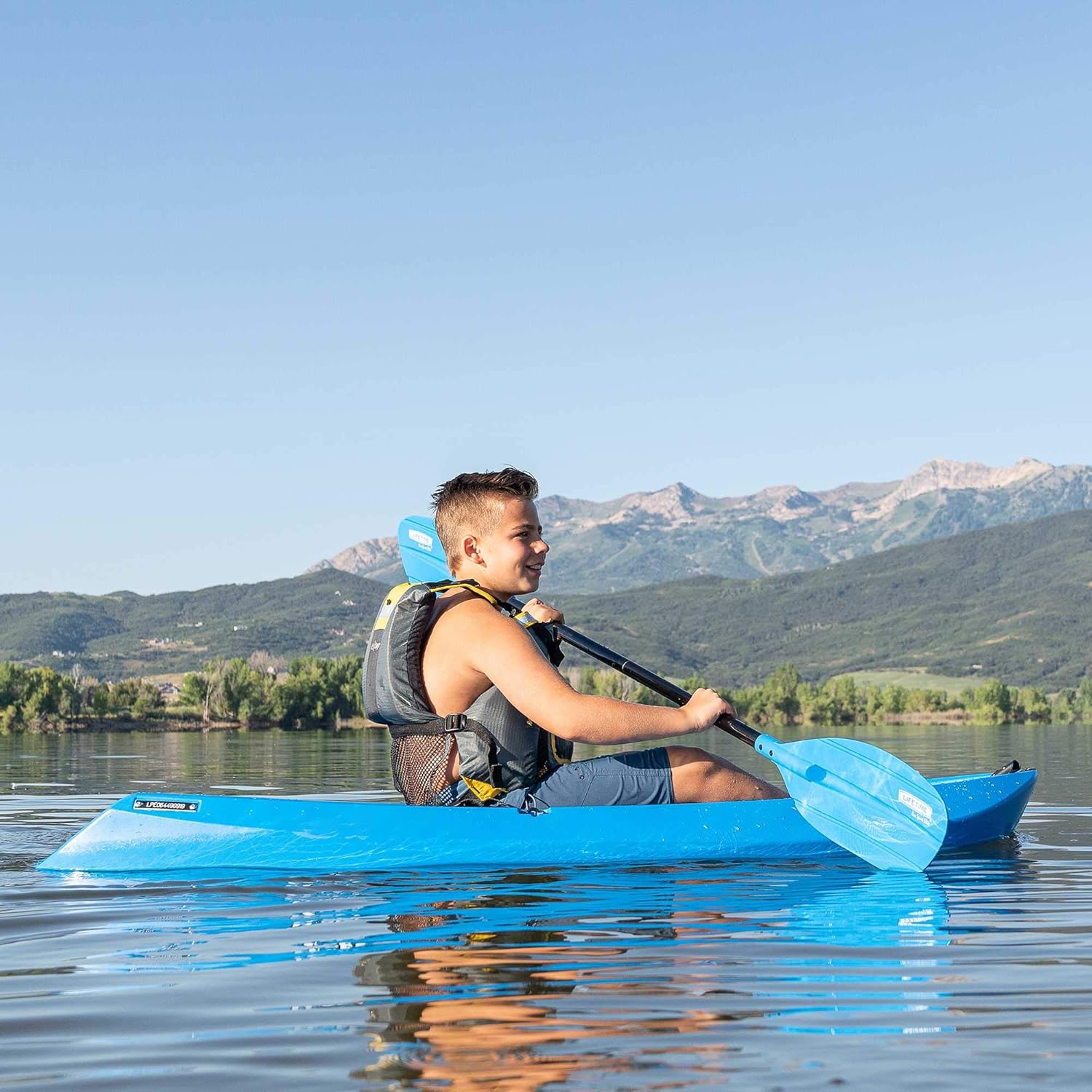 Lifetime Youth Wave Kayak (Paddle Included), Blue, 6'