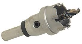Norseman CHCAG Carbide Tipped Holecutter, 23/8x22 Diameter, 3/8&& Shank