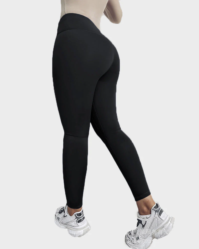 Fleece-Lined Tummy Control Shaping Leggings