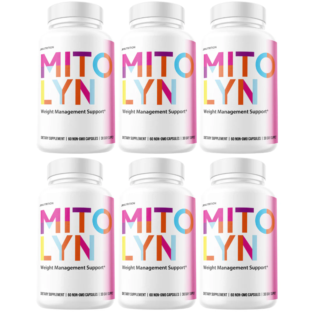 Mitolyn Advanced Weight Loss Support Mito Lyn Maximum Strength - 6 Bottles - Kansas Nuitrition - HNZSDS