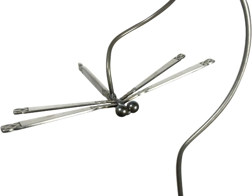 Modern Artisans American Made Dancing Dragonflies Balancing Garden Stake and Upcycled Utensil Sculpture