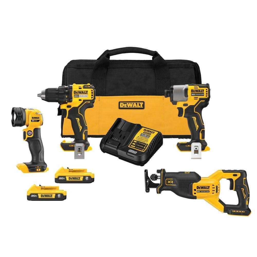 DEWALT 20V MAX 4 Tool Combo Kit DCK427D2 - Shop Hardware Tools Online Store