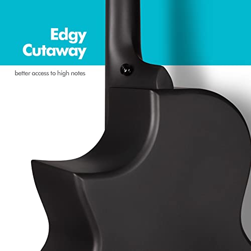 Enya X4 PRO Carbon Fiber Acoustic Electric Guitar, 41-Inch Full Size Cutaway Design, AcousticPlus Pickup System with Built-in Effects & Tuner