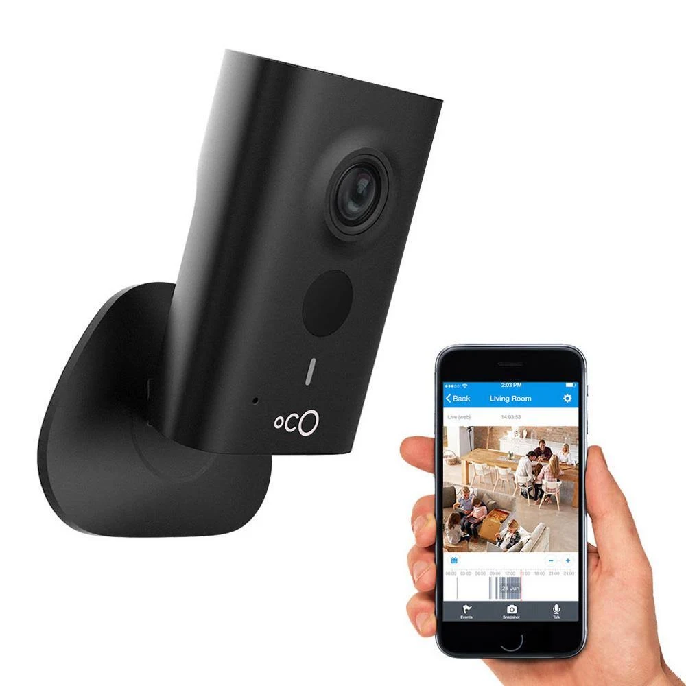 Oco 2 Cloud Video Surveillance Full HD 1080p Security Camera with SD Card