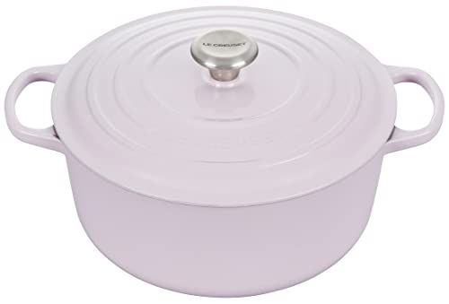 Le Creuset Enameled Cast Iron Signature Round Dutch Oven, 5.5 qt., Cerise