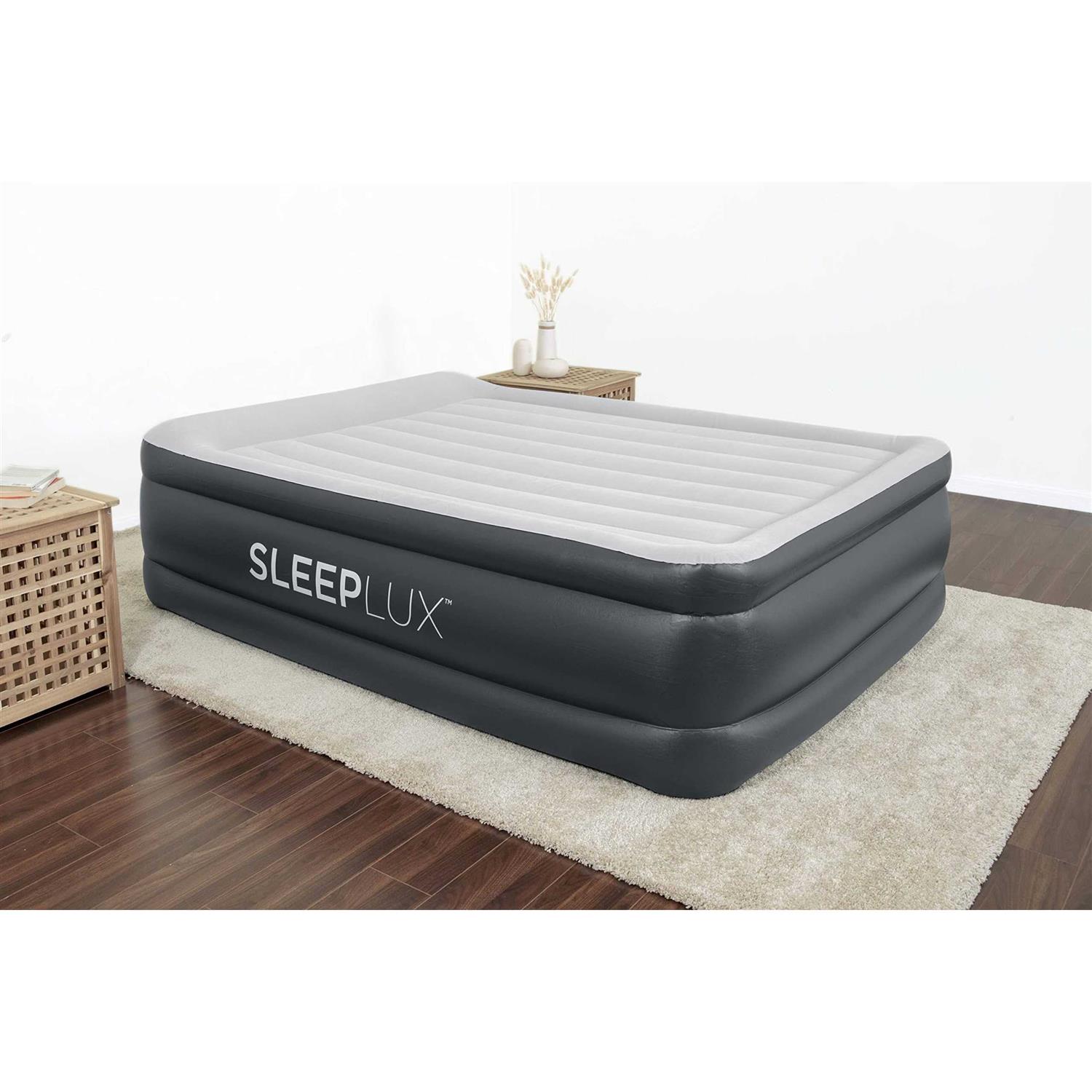SLEEPLUX Durable Inflatable Air Mattress with Built-in Pump, Pillow and USB Charger - Sports Supplies Online Store